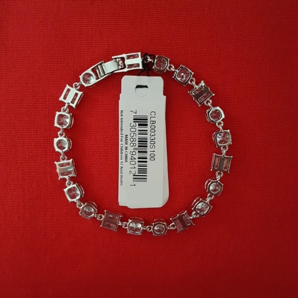 BRAND NEW CAROLEE CRYSTAL CZ FLEX BRACELET - Picture 3 of 8